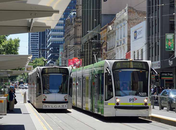 Yarra Trams Combino 5011 Bulgari 5011